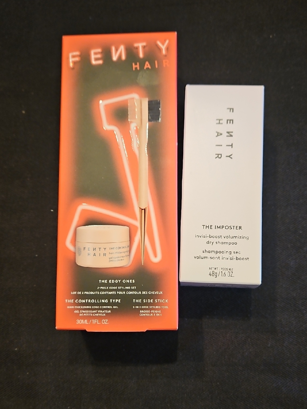 The Imposter Invisi-Boost Volumizing Dry Shampoo & Styling Set - Pink/Peach